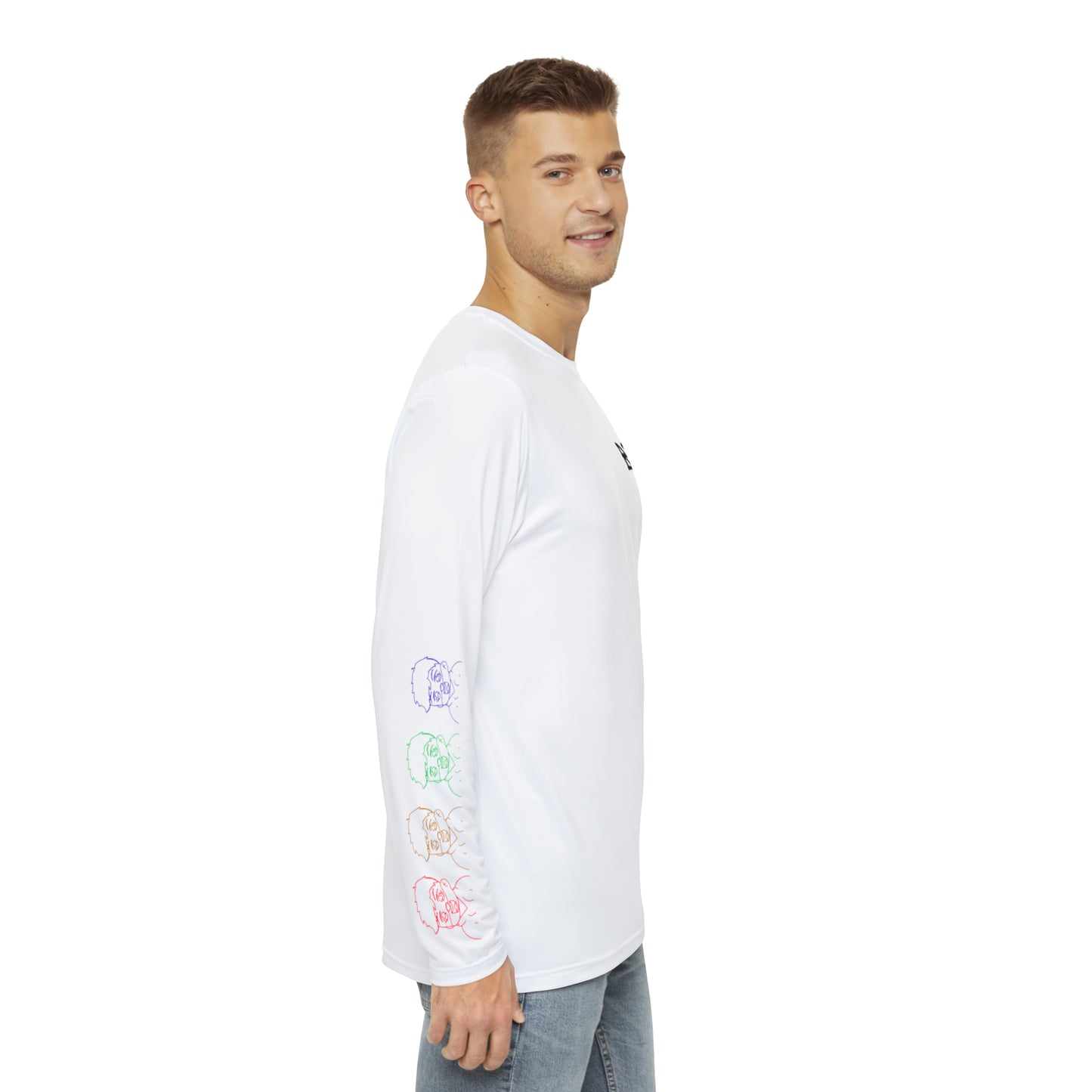 Blaster's Splash of Colors Long Sleeve Shirt