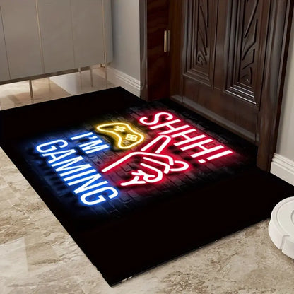 Gaming Rug, 3D Game Carpet, Non-slip Floor Mat